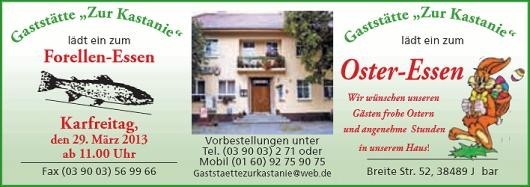 Osterflyer 2013