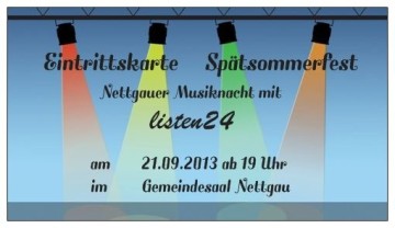 listen24 -Sommerfest 2013-