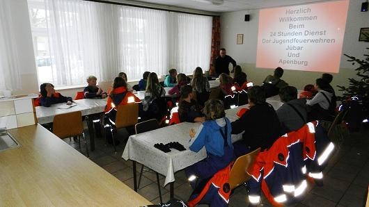 - Jugendfeuerwehr im 24 Stunden Dienst -