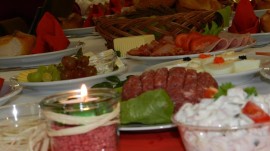 - Traditionelles Schlachteessen -