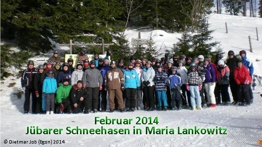 Februar 2014 - Jübarer Schneehasen in Maria Lankowitz