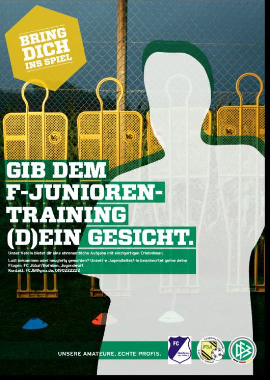 - Jübar - FCJB - F - Junioren - Trainer gesucht! -