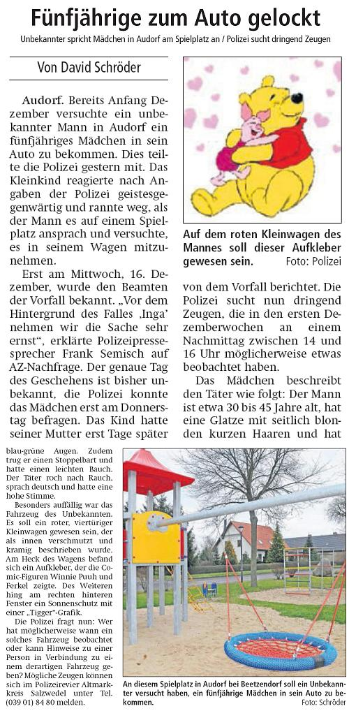 20151219 Altmark Zeitung - Jübar - Polizeiaufruf