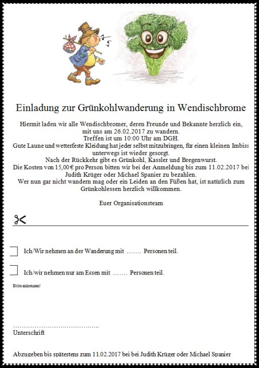 20170226 WB Grünkohlwanderung Einladung