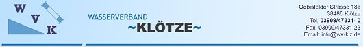 WVK Rohrnetzarbeiten am 03.04.2017