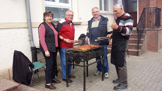 20170427 - Nettgau - Thüringer auf dem heutigen Rentnertreff -
