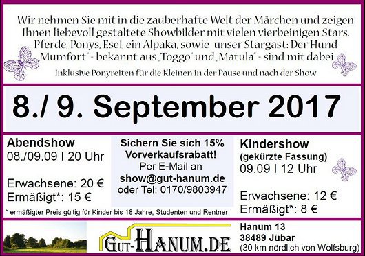 20170908-09 - 'Die Märchenbraut' auf Gut Hanum -