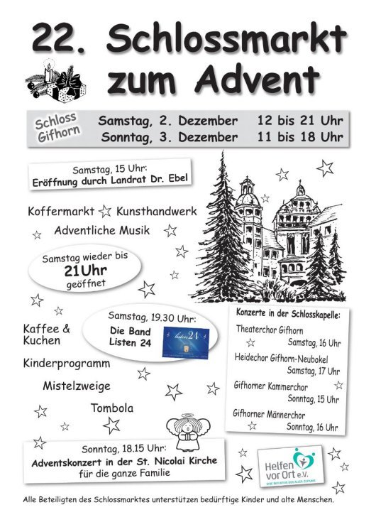 20171202 Listen24 Flyer 'Schloss Gifhorn'
