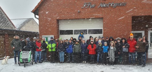 20180211 - Nettgau - Winterwanderung in den Wismarer Forst -