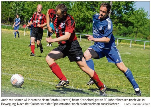 201805269 Volksstimme - Jübar - Naim Fetahu verlässt den FC Jübar-Bornsen (von Florian Schulz)