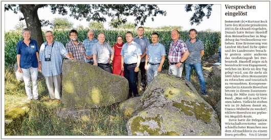 20180803 Volksstimme - Drebenstedt, Versprechen eingelöst (von David Schröder)