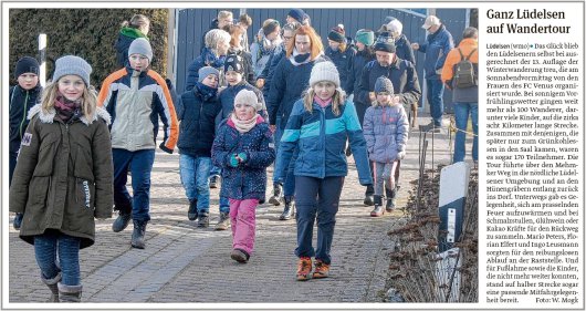 20190225 Volksstimme - Lüdelsen - Ganz Lüdelsen auf Tour (von Walter Mogk)