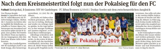 20190701 Volksstimme - Jübar-Bornsen - FCJB - Pokalsieg für den FC (Thomas Koepke)