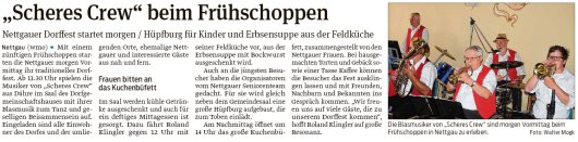 20190713 Volksstimme - Nettgau - Dorffest 2019 (Walter Mogk)