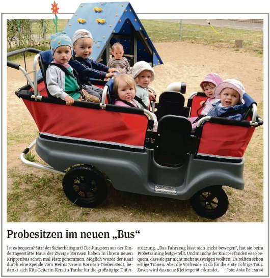 20190725 Volksstimme - Bornsen - Kindertagesstätte Haus der Zwerge (Anke Pelczarski)