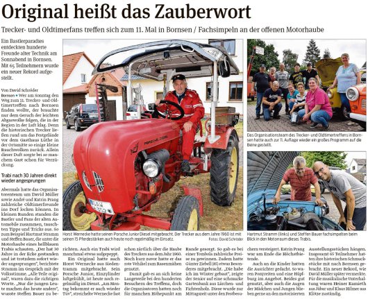 20190821 Volksstimme - Bornsen - Trecker- und Oldtimertreffen (David Schröder)