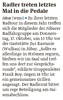 20191008 Volksstimme - Jübar - Grill-Treffen zum Saisonabschluss (Walter Mogk)