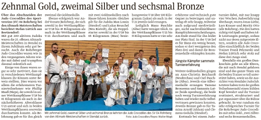 20191105 Volkssstimme - Judo Crocodiles - Altmark-Meisterschaften (Walter Mogk)