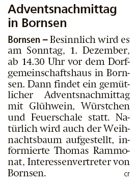20191128 Altmark Zeitunge - Bornsen - Adventsnachmittag mit Feuerschale (Christian Reuter)