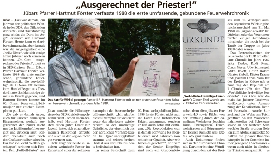 20191129 Altmark Zeitung - Jübar - Hartmut Förster erstellte die FFW-Chronik 1988 (Kai Zuber)