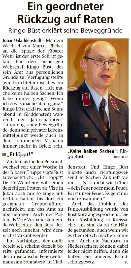 20200203 Altmark Zeitung - Gemeinde - FFW - Ringo Büst will keine 'Halben Sachen' machen (Kai Zuber)