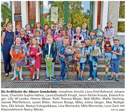 20200831 Altmark Zeitung - Jübar - Willkommen in der Schule (lz-zu-ww)