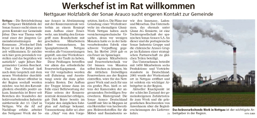 20210419 Altmark Zeitung - Nettgau - Sonae Arauco im Kontakt zur Gemeinde (Kai Zuber)