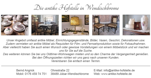 Die Antike Hofstelle Bernd Angrick in Wendischbrome