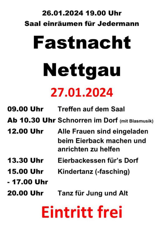 20240127 Fastnacht und Kindertanz in Nettgau