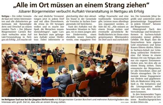 20240308 Altmark Zeitung - Nettgau Einwohnerversammlung (Kai Zuber)