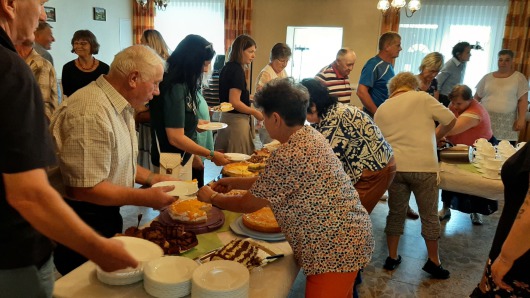 20250629 Dorffest, Das Kuchenbuffet