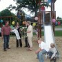 Kinderspielplatz Wendischbrome, Einweihung im September 2005