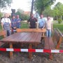20170514 - Wendischbrome - Förderverein erstellt Sitzgruppe -